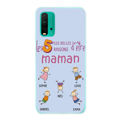 Les plus belles raisons - Gepersonaliseerde telefoonhoesje