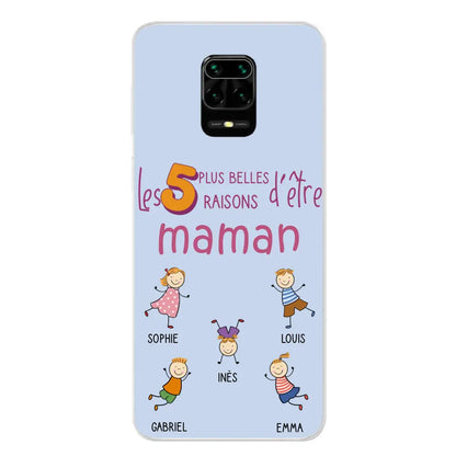 Les plus belles raisons - Gepersonaliseerde telefoonhoesje
