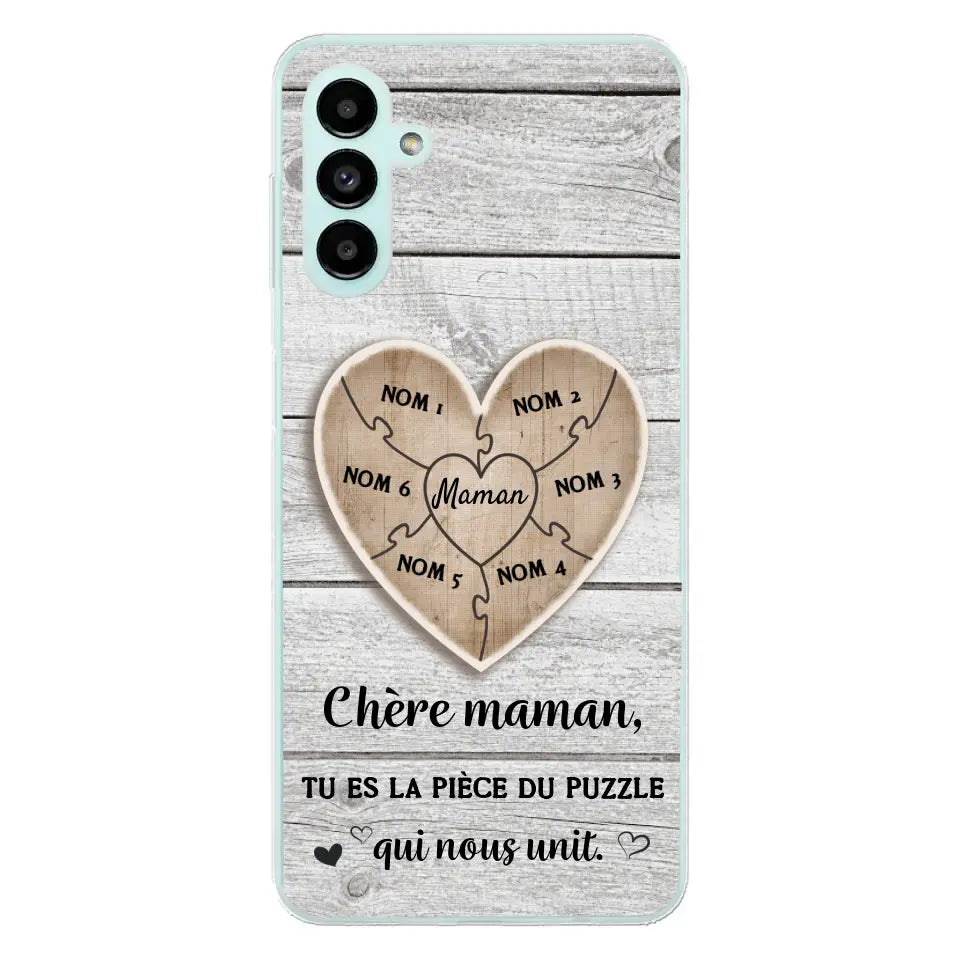 Puzzelstukje - Gepersonaliseerd telefoonhoesje