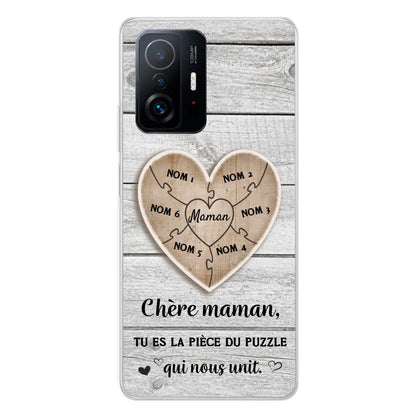 Puzzelstukje - Gepersonaliseerd telefoonhoesje