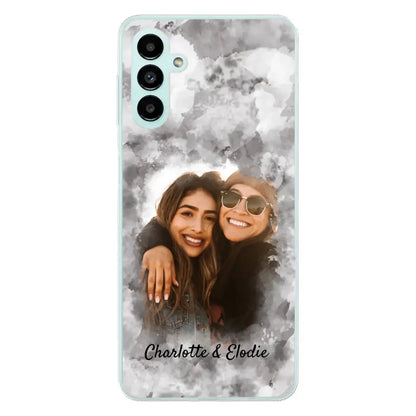 Jouw foto (stijl aquarel) - Gepersonaliseerd telefoonhoesje