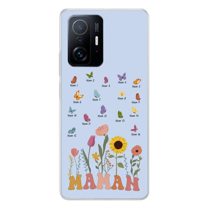 Prairie en papillons - Gepersonaliseerd telefoonhoesje