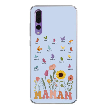 Prairie en papillons - Gepersonaliseerd telefoonhoesje