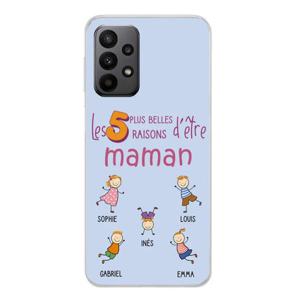Les plus belles raisons - Gepersonaliseerde telefoonhoesje