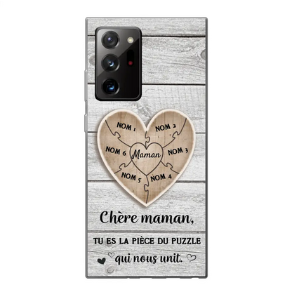 Puzzelstukje - Gepersonaliseerd telefoonhoesje
