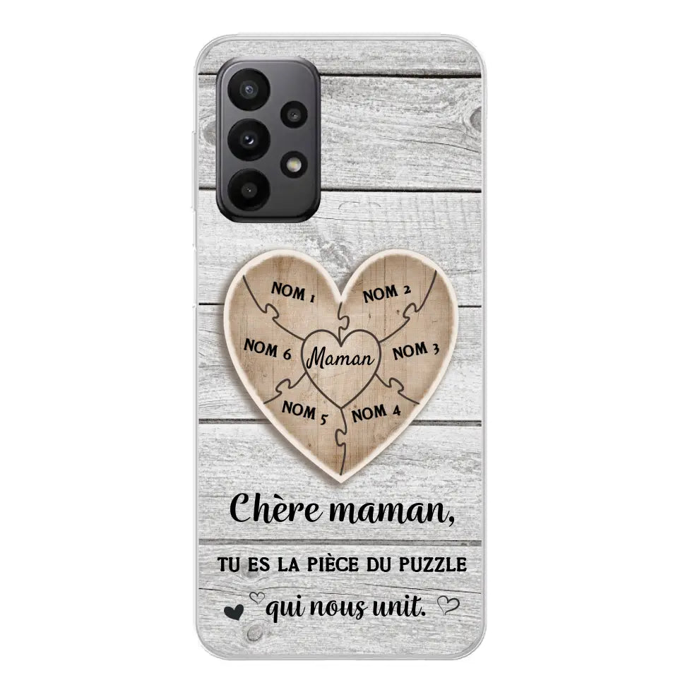 Puzzelstukje - Gepersonaliseerd telefoonhoesje