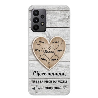 Puzzelstukje - Gepersonaliseerd telefoonhoesje
