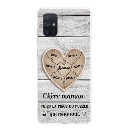 Puzzelstukje - Gepersonaliseerd telefoonhoesje