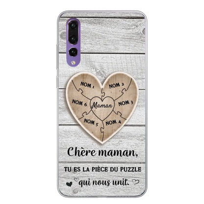 Puzzelstukje - Gepersonaliseerd telefoonhoesje