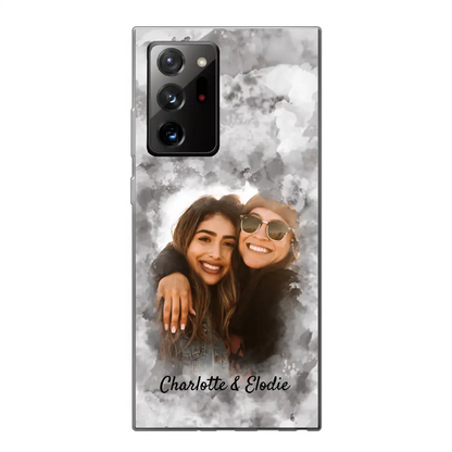 Jouw foto (stijl aquarel) - Gepersonaliseerd telefoonhoesje