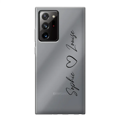 Vos noms - Telefoonhoesje gepersonaliseerd