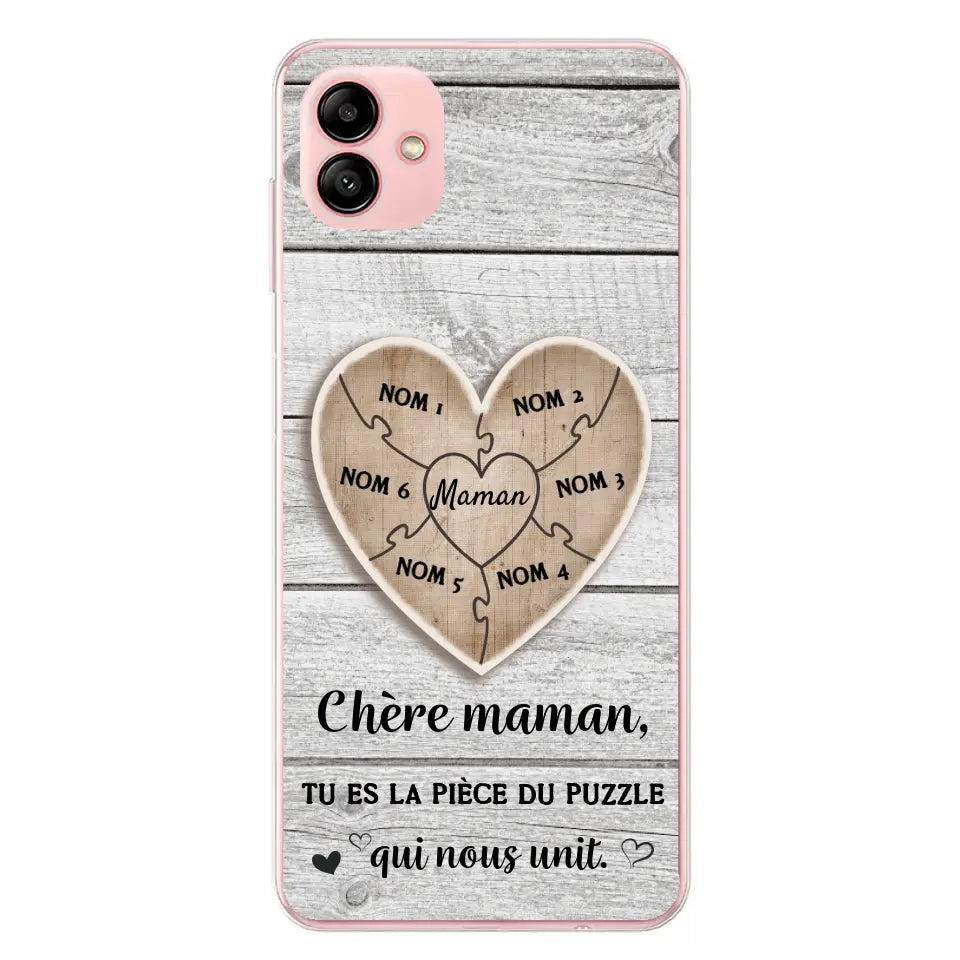 Puzzelstukje - Gepersonaliseerd telefoonhoesje