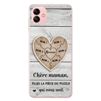 Puzzelstukje - Gepersonaliseerd telefoonhoesje