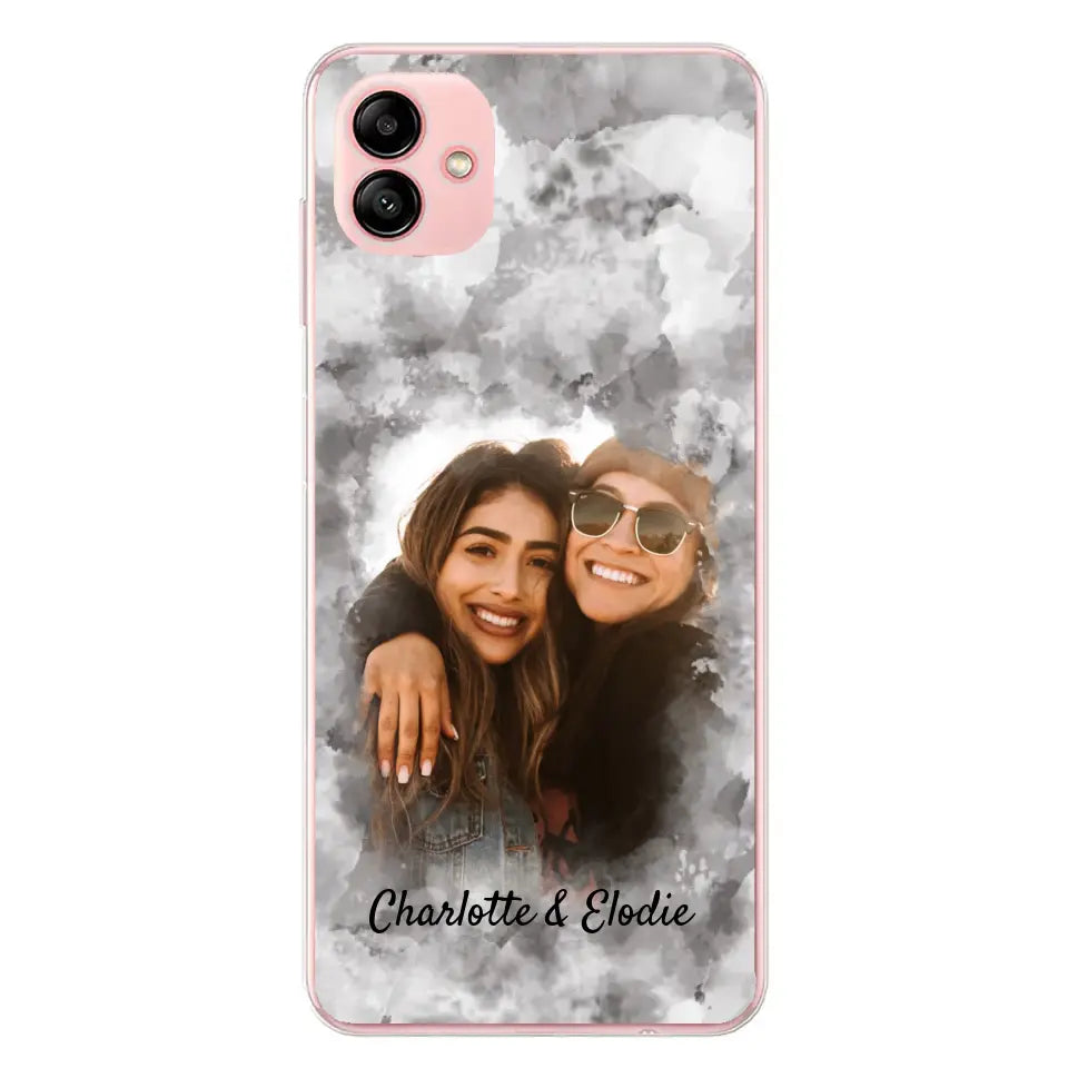 Jouw foto (stijl aquarel) - Gepersonaliseerd telefoonhoesje