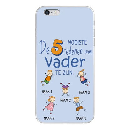 De mooiste redenen - Gepersonaliseerd telefoonhoesje