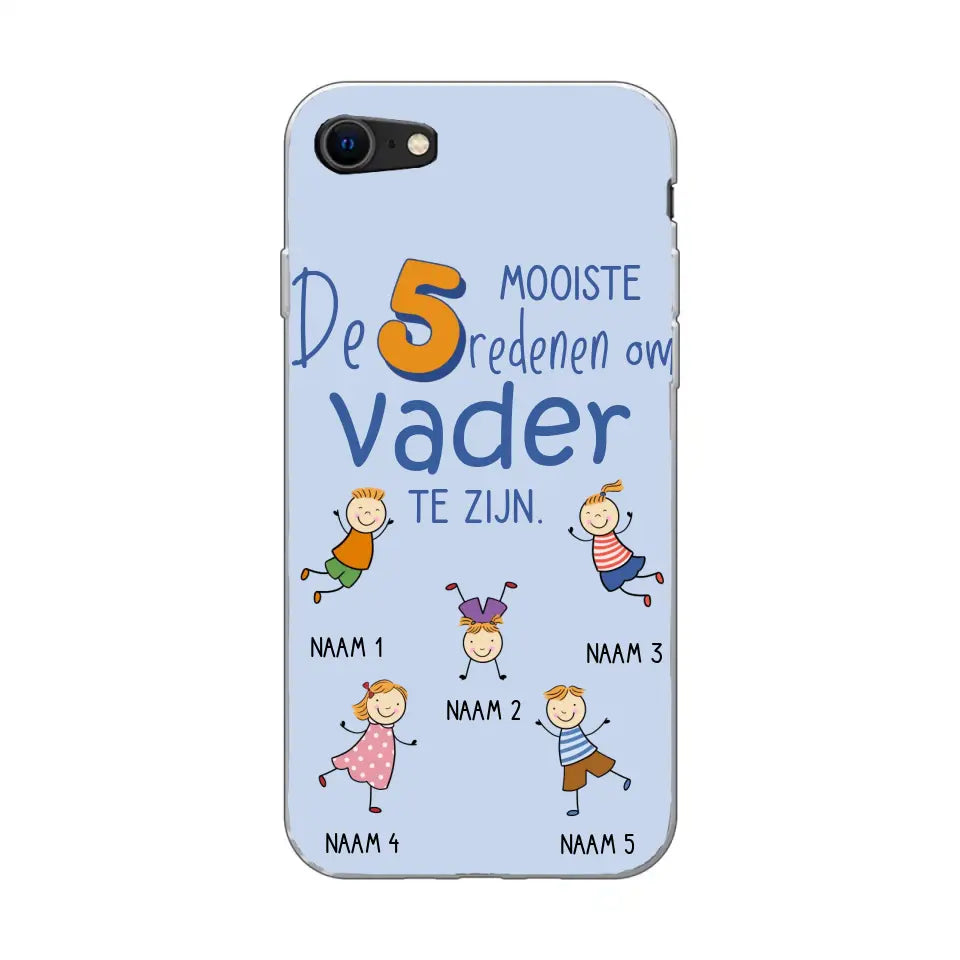 De mooiste redenen - Gepersonaliseerd telefoonhoesje