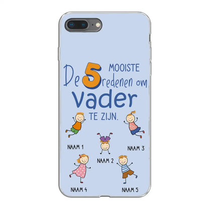 De mooiste redenen - Gepersonaliseerd telefoonhoesje