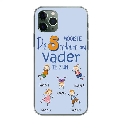 De mooiste redenen - Gepersonaliseerd telefoonhoesje