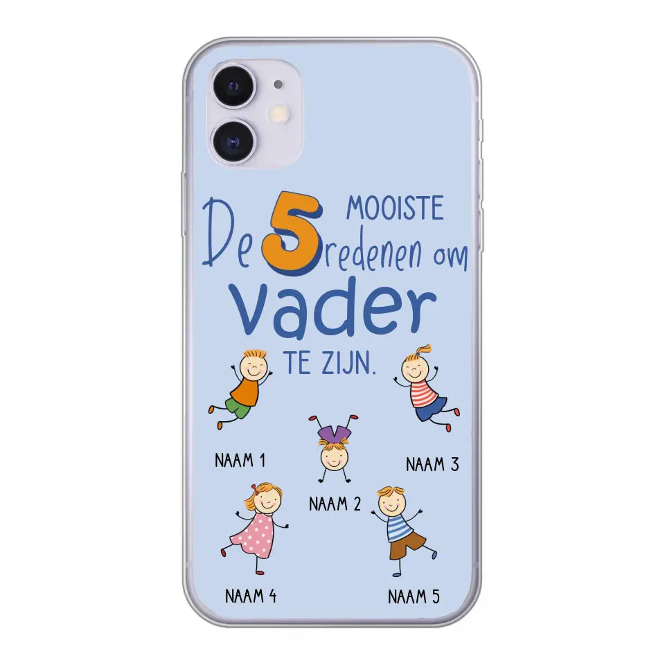 De mooiste redenen - Gepersonaliseerd telefoonhoesje