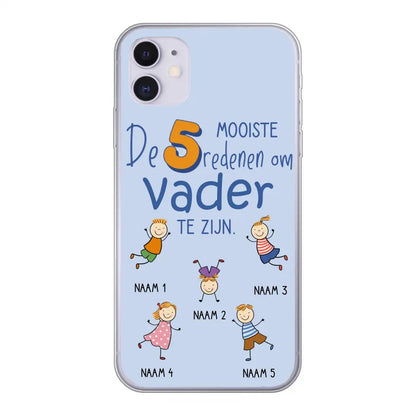 De mooiste redenen - Gepersonaliseerd telefoonhoesje