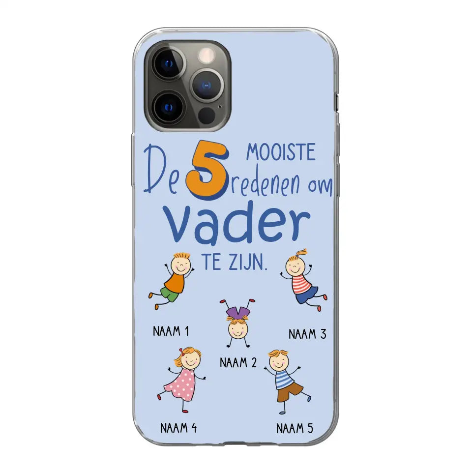 De mooiste redenen - Gepersonaliseerd telefoonhoesje