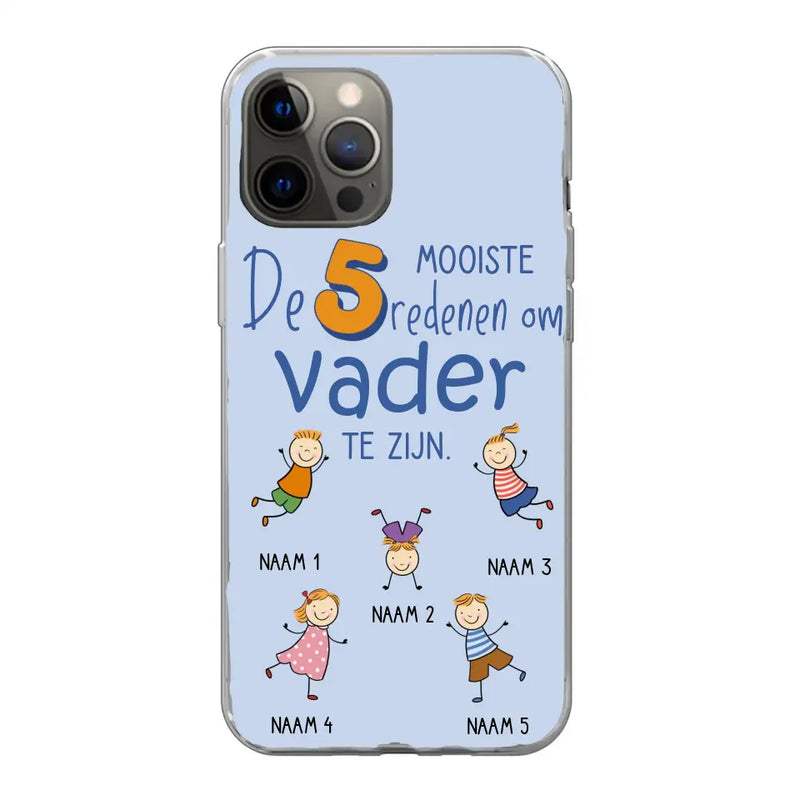 De mooiste redenen - Gepersonaliseerd telefoonhoesje