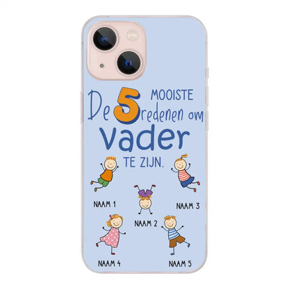De mooiste redenen - Gepersonaliseerd telefoonhoesje