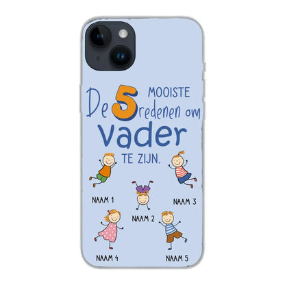 De mooiste redenen - Gepersonaliseerd telefoonhoesje