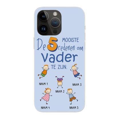De mooiste redenen - Gepersonaliseerd telefoonhoesje