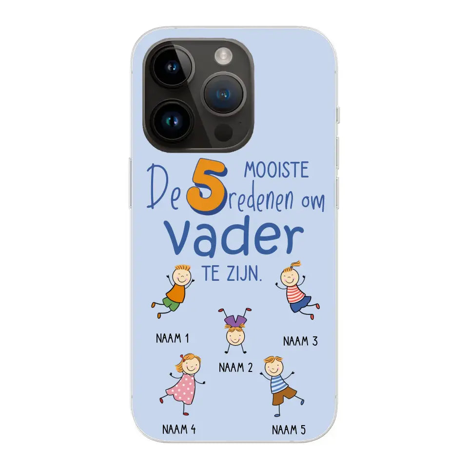De mooiste redenen - Gepersonaliseerd telefoonhoesje