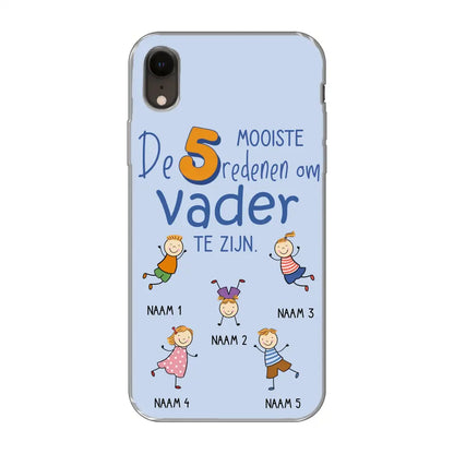 De mooiste redenen - Gepersonaliseerd telefoonhoesje