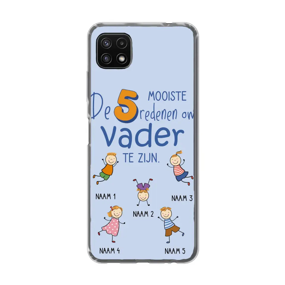 De mooiste redenen - Gepersonaliseerd telefoonhoesje