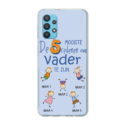 De mooiste redenen - Gepersonaliseerd telefoonhoesje