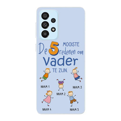 De mooiste redenen - Gepersonaliseerd telefoonhoesje