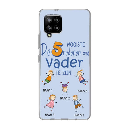 De mooiste redenen - Gepersonaliseerd telefoonhoesje