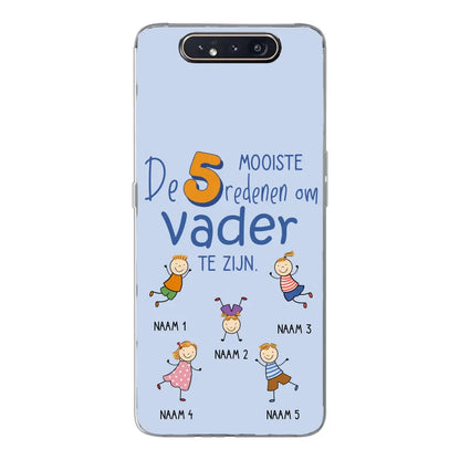 De mooiste redenen - Gepersonaliseerd telefoonhoesje