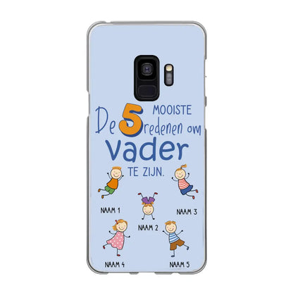De mooiste redenen - Gepersonaliseerd telefoonhoesje