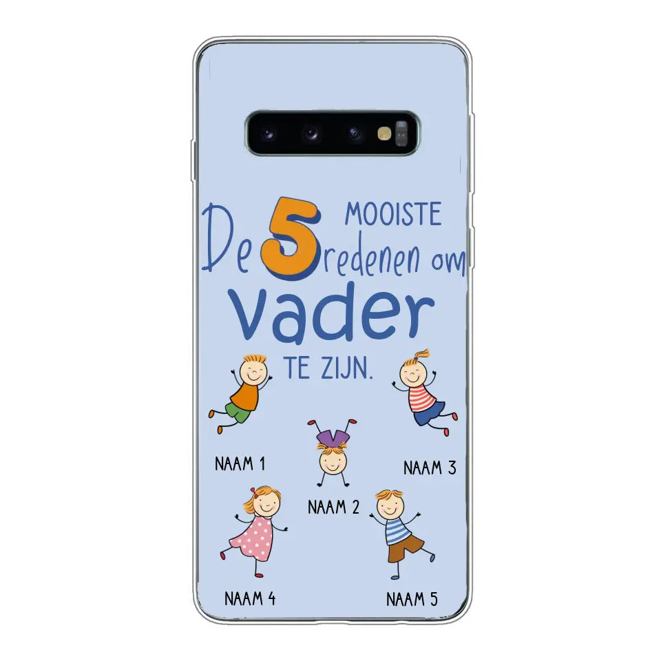 De mooiste redenen - Gepersonaliseerd telefoonhoesje