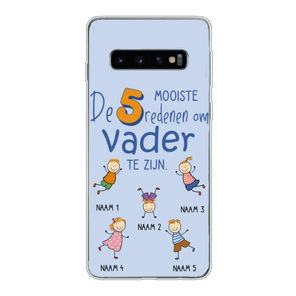 De mooiste redenen - Gepersonaliseerd telefoonhoesje