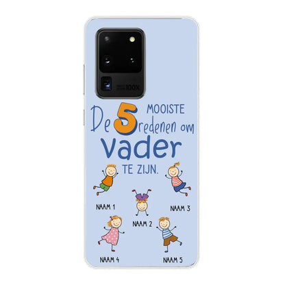 De mooiste redenen - Gepersonaliseerd telefoonhoesje