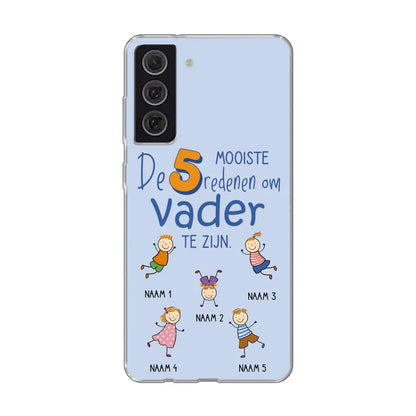 De mooiste redenen - Gepersonaliseerd telefoonhoesje