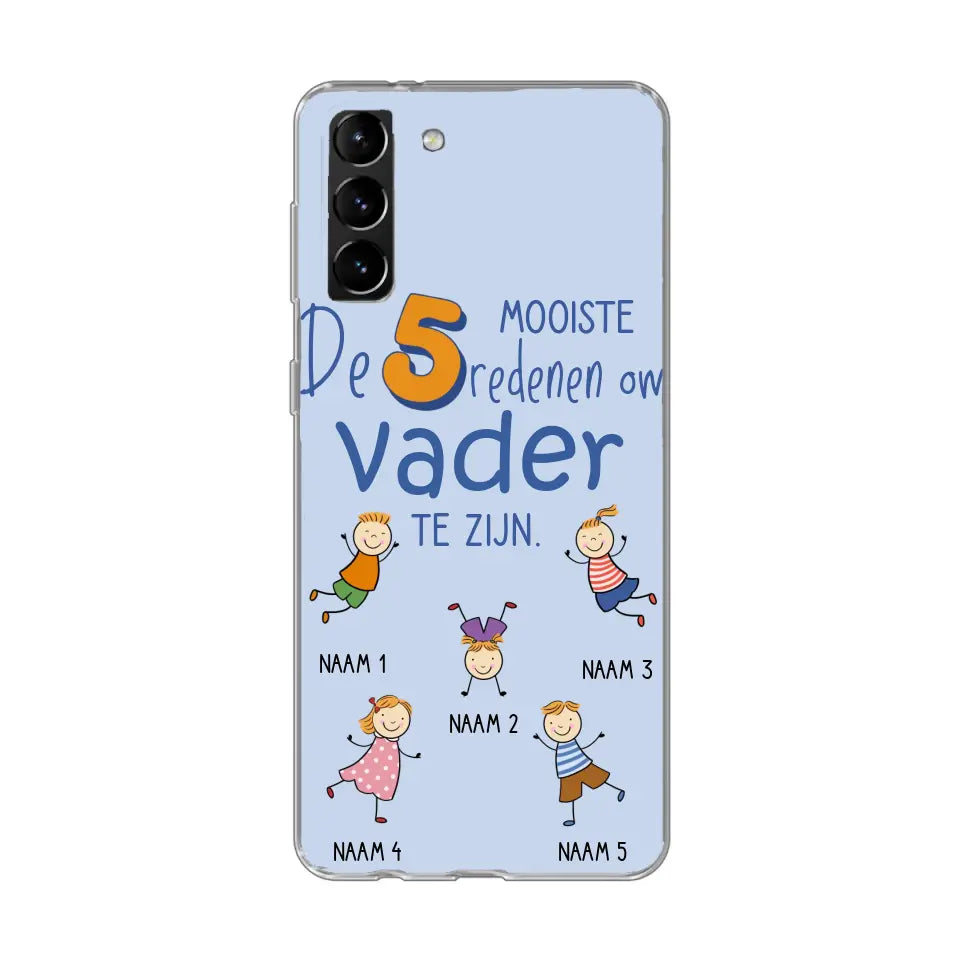 De mooiste redenen - Gepersonaliseerd telefoonhoesje