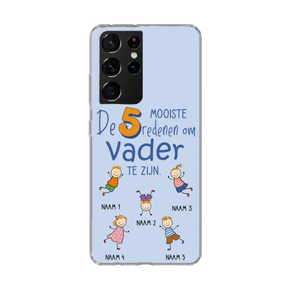 De mooiste redenen - Gepersonaliseerd telefoonhoesje