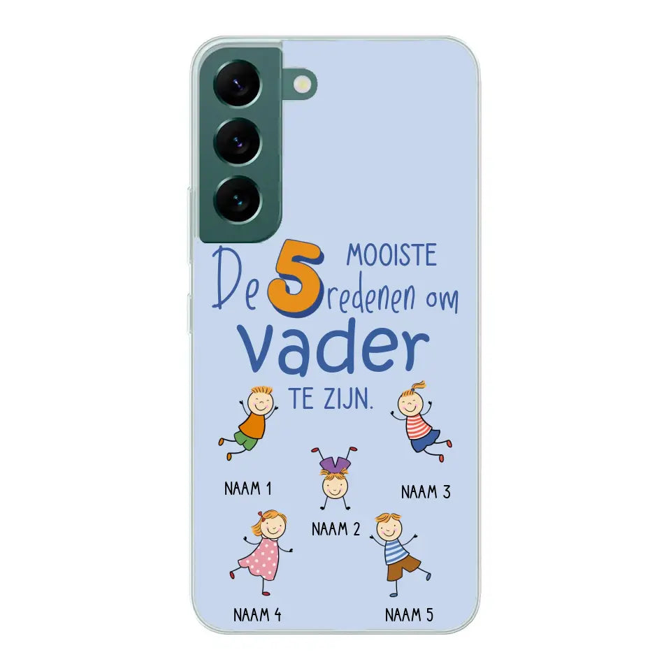De mooiste redenen - Gepersonaliseerd telefoonhoesje