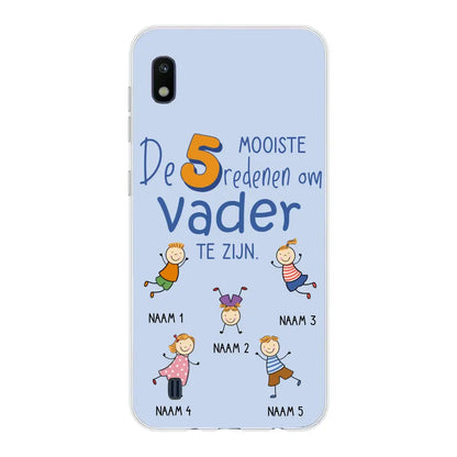 De mooiste redenen - Gepersonaliseerd telefoonhoesje