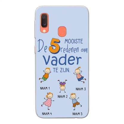 De mooiste redenen - Gepersonaliseerd telefoonhoesje