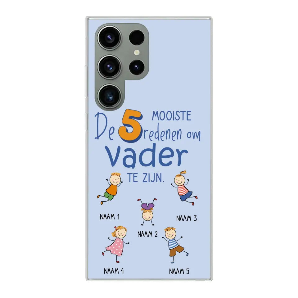De mooiste redenen - Gepersonaliseerd telefoonhoesje