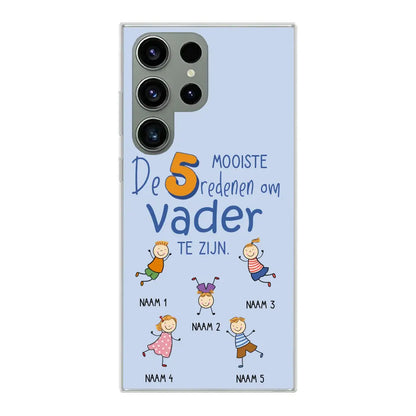De mooiste redenen - Gepersonaliseerd telefoonhoesje