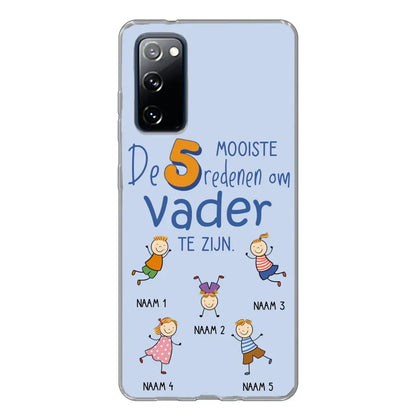De mooiste redenen - Gepersonaliseerd telefoonhoesje