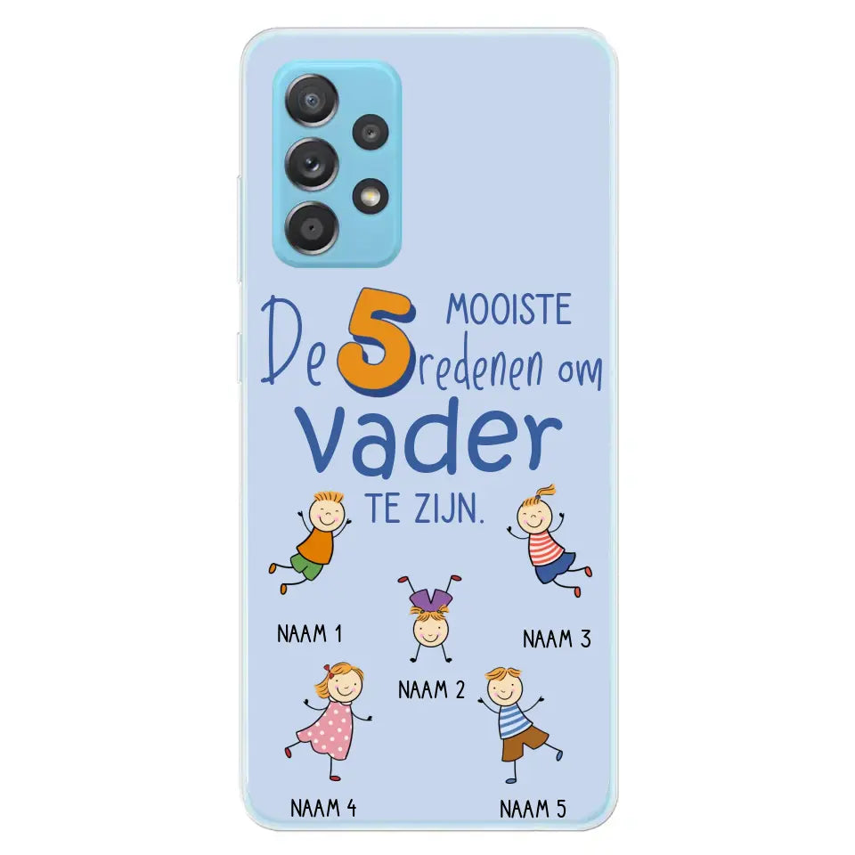 De mooiste redenen - Gepersonaliseerd telefoonhoesje